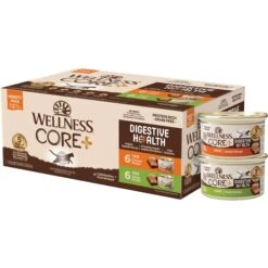 Wellness CORE Digestive Health Chicken & Turkey Pate Variety Pack Grain-Free Wet Cat Food & Wellness CORE Digestive Health Wholesome Grains Chicken & Rice Recipe Dry Cat Food 16 Wellness CORE Digestive Health Chicken & Turkey Pate Variety Pack Grain-Free Wet Cat Food & Wellness CORE Digestive Health Wholesome Grains Chicken & Rice Recipe Dry Cat Food -PurePet Bites Shop 986454 PT5. AC SS1800 V1698672779