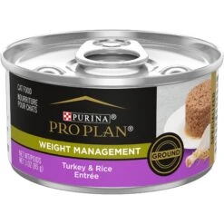 Purina Pro Plan Adult Weight Management Chicken & Rice Formula Dry Cat Food & Purina Pro Plan Focus Adult Weight Management Ground Turkey & Rice Entree Canned Cat Food -PurePet Bites Shop 986486 PT5. AC SS1800 V1698672725