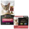 Purina Pro Plan Adult Sensitive Skin & Stomach Lamb & Rice Formula Dry Cat Food & Purina Pro Plan Focus Sensitive Skin & Stomach Duck & Arctic Char Variety Pack Canned Cat Food, 3-oz Can, Case Of 24 -PurePet Bites Shop 986510 MAIN. AC SS1800 V1698672719