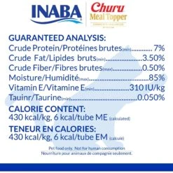 Inaba Churu Chicken With Cheese Recipe Grain-Free Cat Food Topper, 0.5-oz Tube, 4 Count 9 Inaba Churu Chicken With Cheese Recipe Grain-Free Cat Food Topper, 0.5-oz Tube, 4 Count -PurePet Bites Shop 989502 PT2. AC SS1800 V1699373617