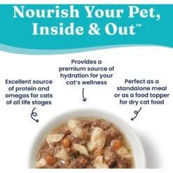 Solid Gold Five Oceans SeaBream & Tuna Recipe In Gravy Grain-Free Canned Cat Food -PurePet Bites Shop 99192 PT2. AC SS1800 V1543523835