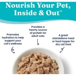 Solid Gold Wholesome Selects With Real Chicken, Duck & Pumpkin Recipe In Gravy Grain-Free Canned Cat Food -PurePet Bites Shop 99358 PT2. AC SS1800 V1543524430
