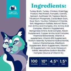 Solid Gold Wholesome Selects With Real Turkey & Pumpkin Recipe In Gravy Grain-Free Canned Cat Food -PurePet Bites Shop 99360 PT3. AC SS1800 V1543524459