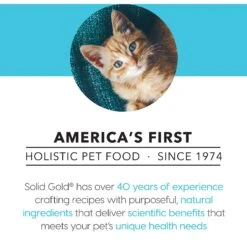 Solid Gold Holistic Delights Creamy Bisque With Chicken & Coconut Milk Grain-Free Cat Food Pouches -PurePet Bites Shop 99368 PT5. AC SS1800 V1543524454