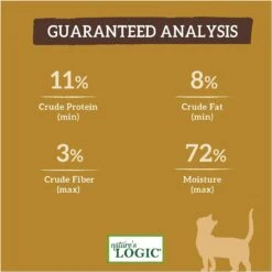 Nature's Logic Feline Chicken Feast Grain-Free Canned Cat Food -PurePet Bites Shop 99631 PT7. AC SS1800 V1617750752