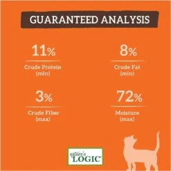 Nature's Logic Feline Duck & Salmon Recipe Grain-Free Canned Cat Food -PurePet Bites Shop 99632 PT7. AC SS1800 V1617751896