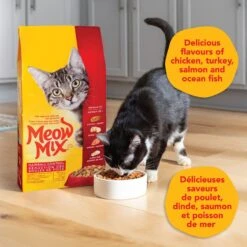 Meow Mix Hairball Control Dry Cat Food -PurePet Bites Shop 99929 PT3. AC SS1800 V1661377438