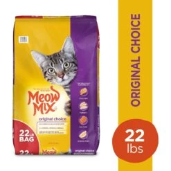 Meow Mix Original Choice Dry Cat Food 8 Meow Mix Original Choice Dry Cat Food -PurePet Bites Shop 99967 PT1. AC SS1800 V1670620780